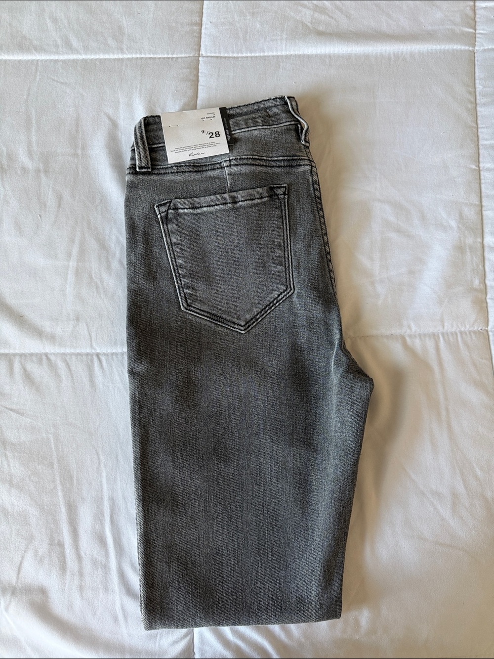 KanCan Women's Skinny Jeans in Washed Gray